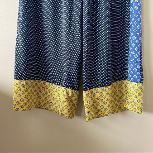 Aerie-printed Wide Leg Smocked Waist Pants (Size:Small) - Picture 6 of 8